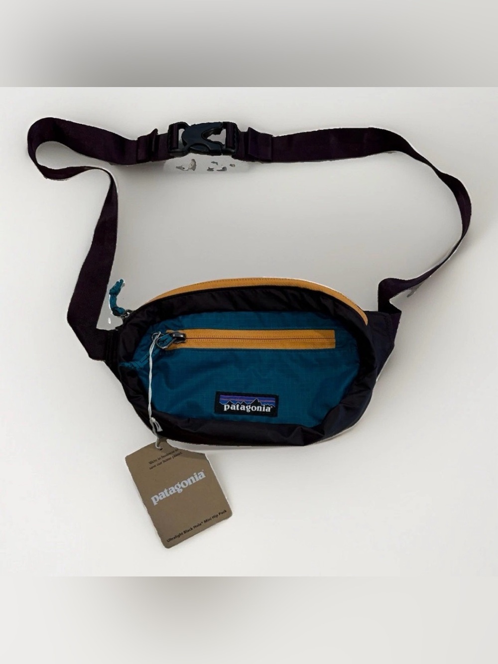 Patagonia Ultralight Black Hole Hip Pack Obsidian Plum One Size Fanny Belt Bag